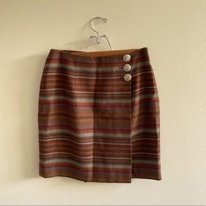 Vintage Ralph Lauren western style wrap skirt